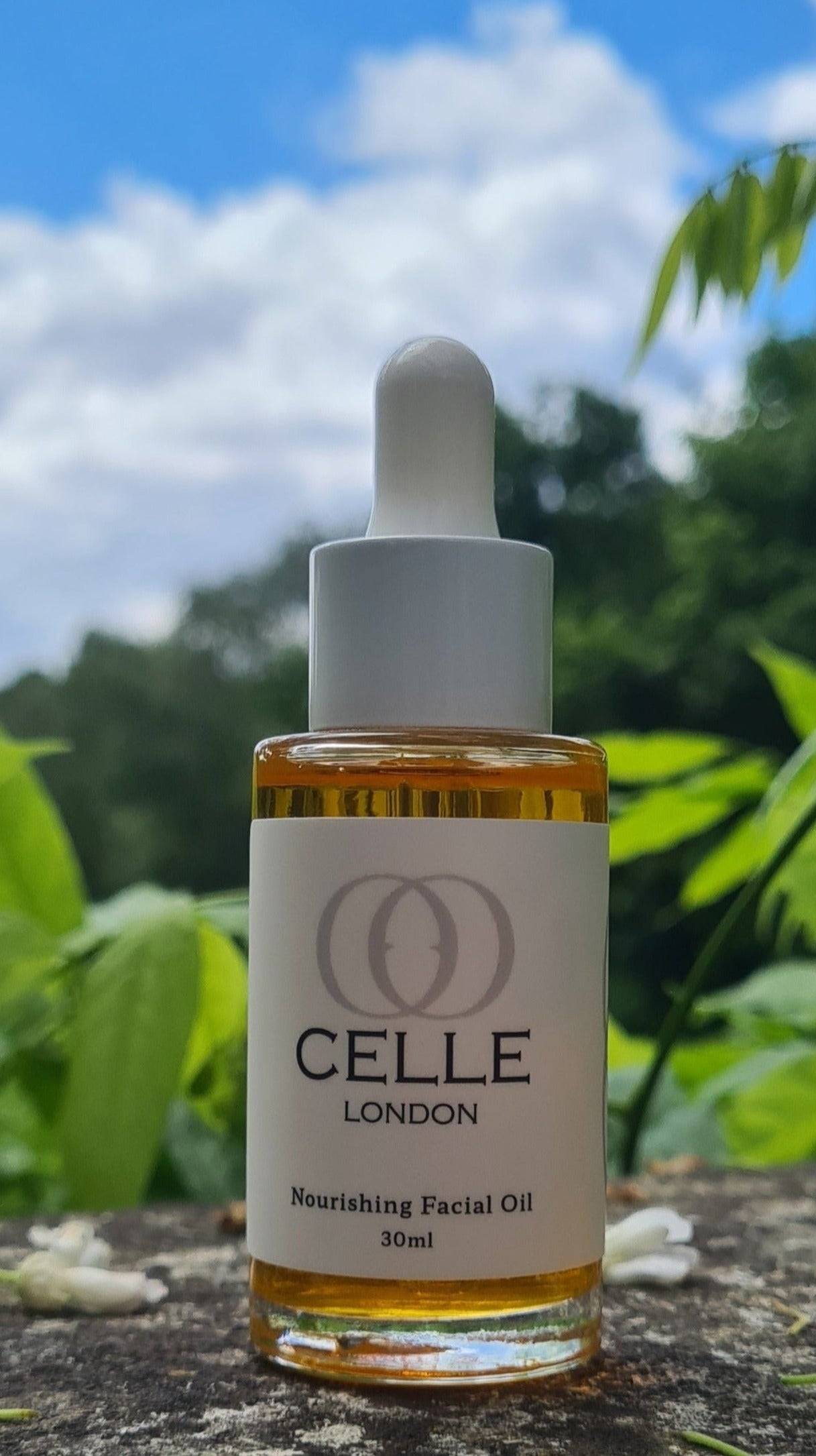 Celle Nourishing Facial Oil with Vitamin E - 30ml - Hydrating Oil for Dry Skin