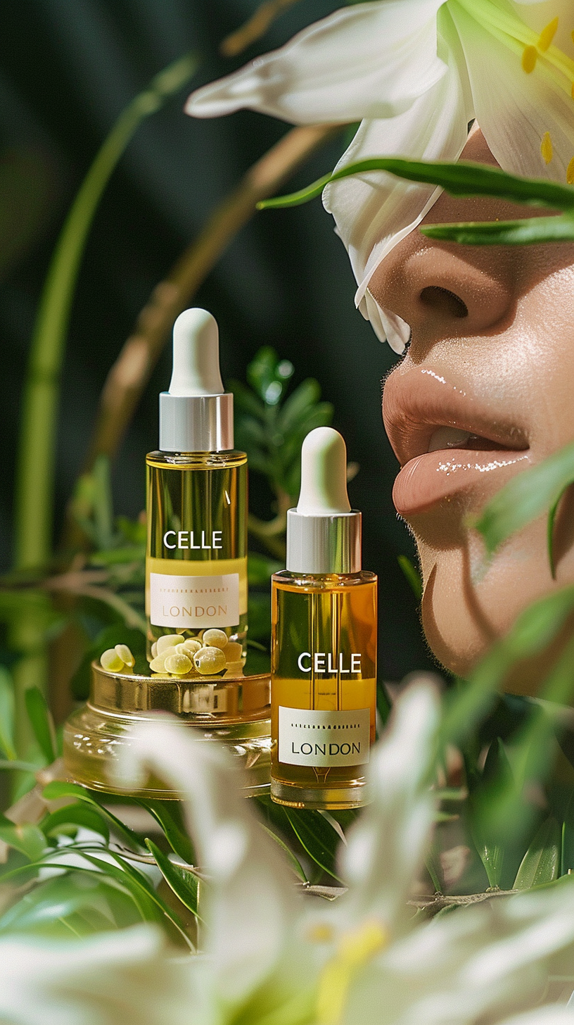 Celle Nourishing Facial Oil with Vitamin E - 30ml - Hydrating Oil for Dry Skin